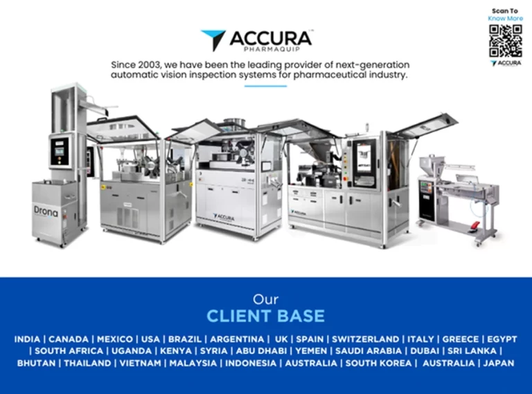 Accura Pharmaquip revolutionizes