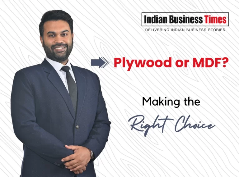 Plywood or MDF explains Shrey Mittal
